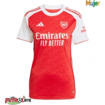Camiseta Arsenal Viktor Gyokeres #14 Primera Equipación para mujer 2025-26 manga corta